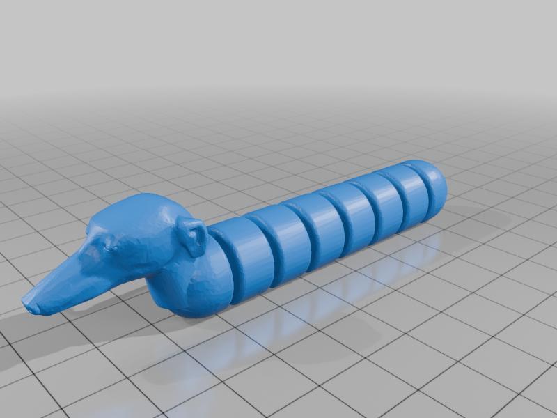 Articulated Weiner Dog