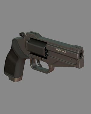 Death Stranding – Sam’s Revolver 3D Model