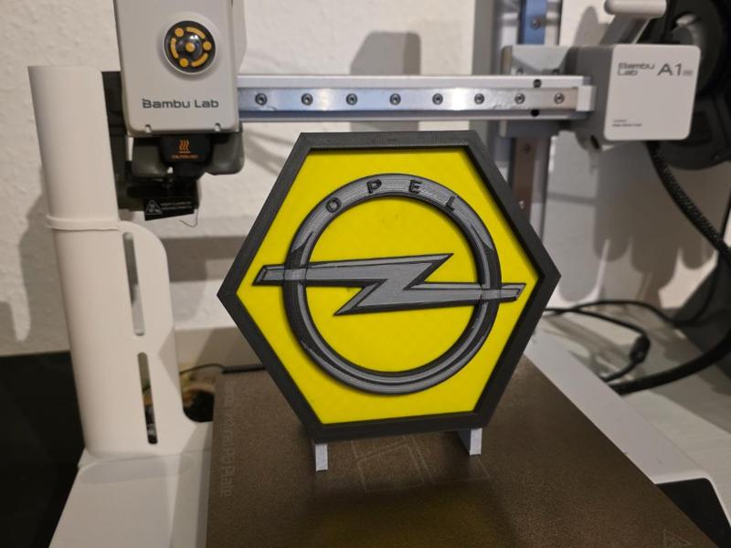 Opel Logo Hexagon Wandsystem + Connector
