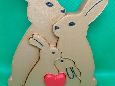 The Snuggly Bunny Family