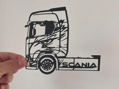 Wall Art - Truck With Eagle Decor