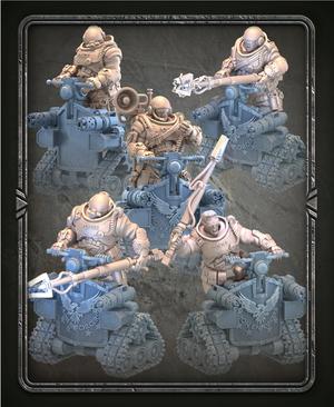 Iron Enforcers on Terror Trams (July Release)