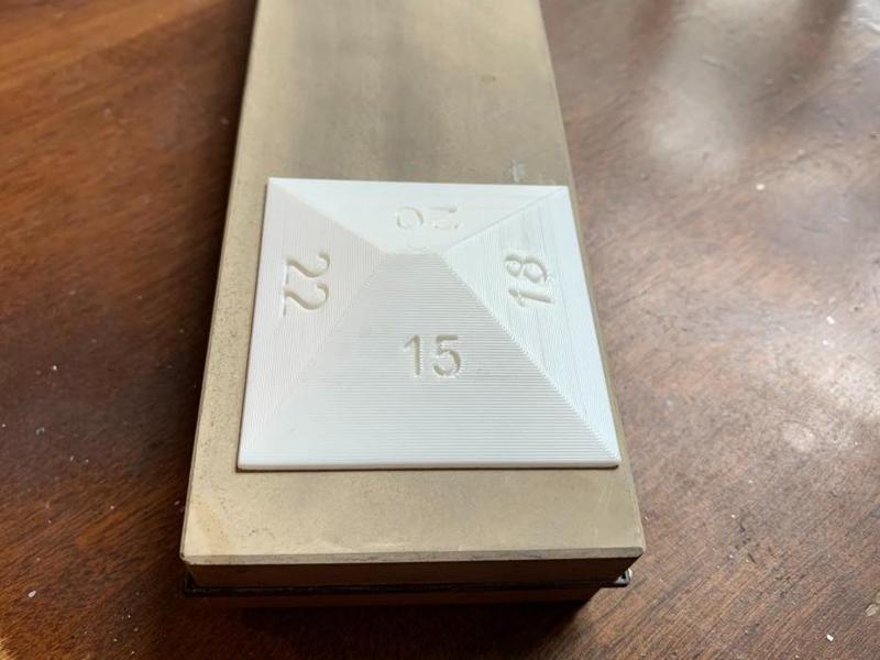 Whetstone angle guide (knife sharpening guide)