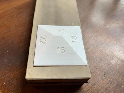Whetstone angle guide (knife sharpening guide)
