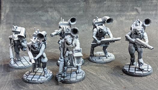 Beastmen in Space! Multipart Radio Operator Squad