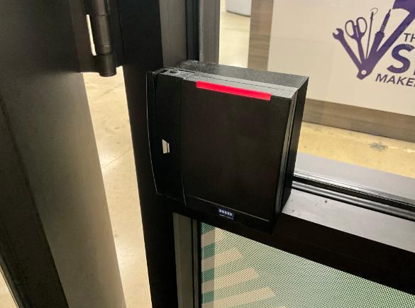 Wall Mounted Cable Box for Card Swipe