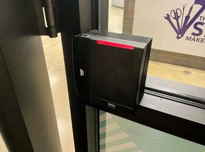 Wall Mounted Cable Box for Card Swipe