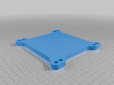 Holley 8 Hole Block off Plate