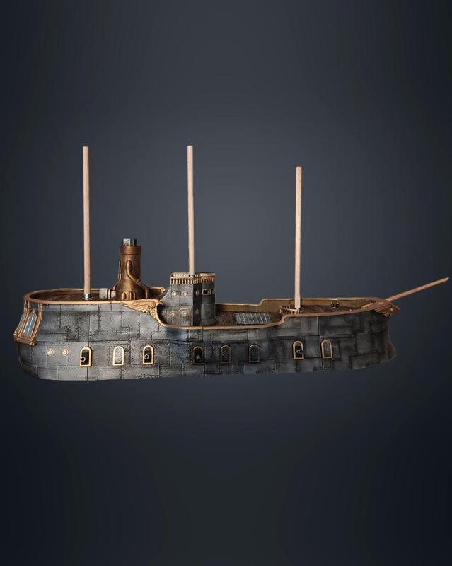 Steampunk Frigate Terrain