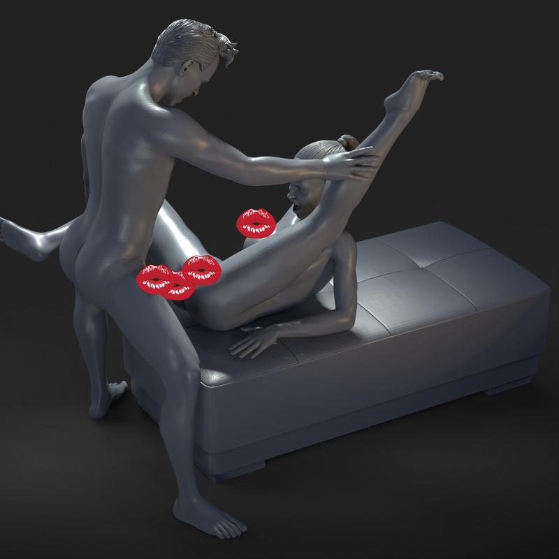 ANAL SEX - NSFW - EROTIC MINIATURE 75 MM SCALE