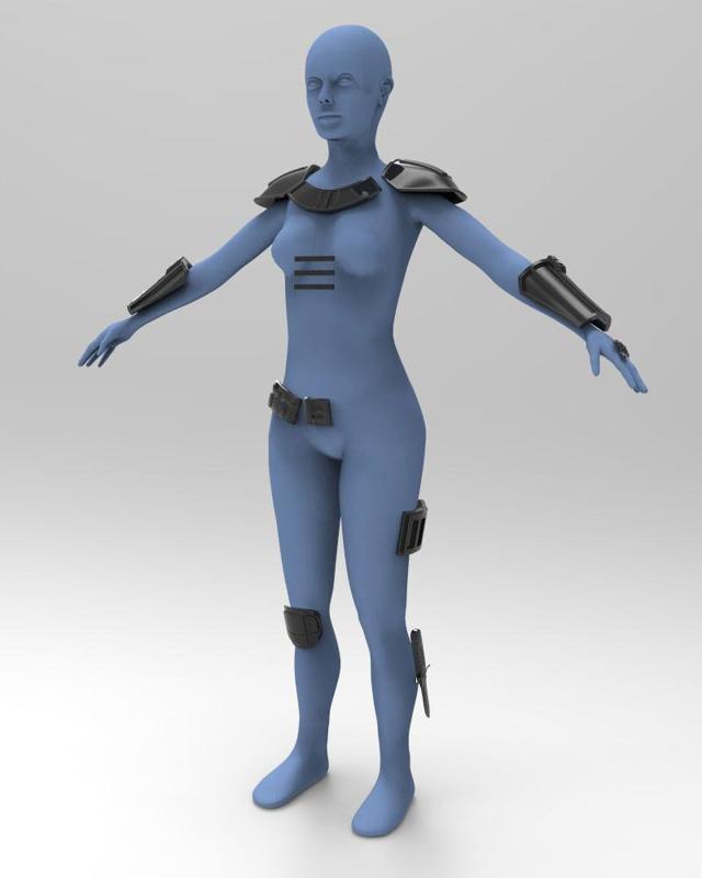 Cara Dune's Armor - The Mandalorian