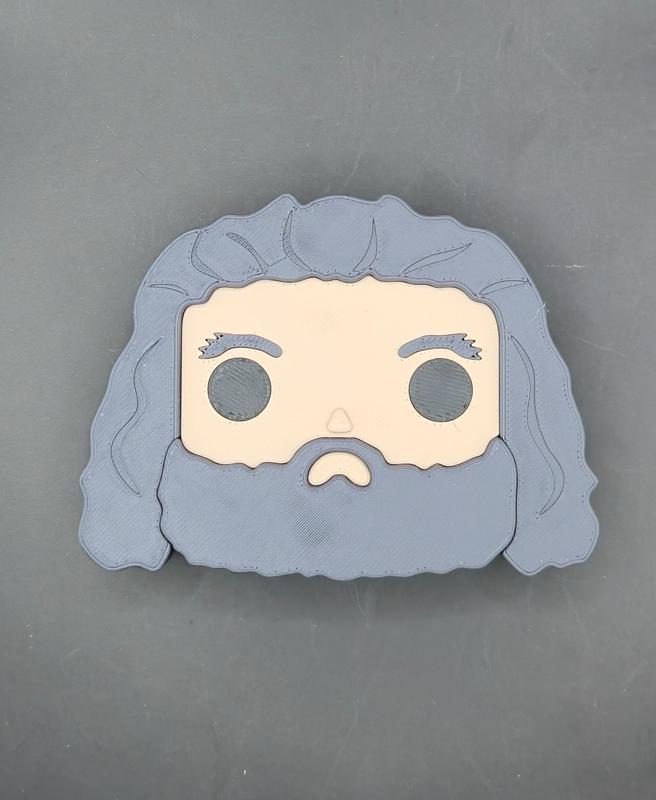 Blokkheadz Hagrid - Magnet, Ornament & Regular Collectible