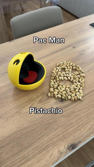 Pac-Man Pistachio Bowl