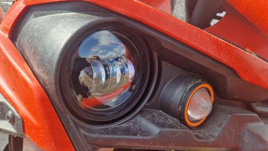 ATV headlight LED adapter
