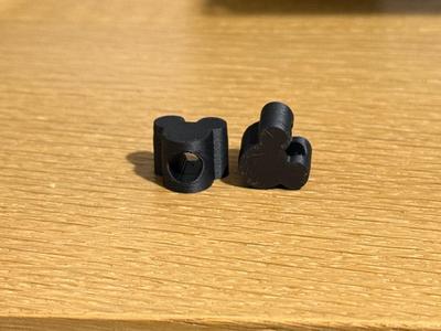 Mouse Ears Hoody Charm Beads