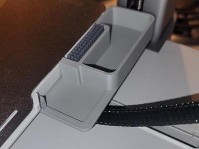 A1 Nozzle Wiper Catch & Hotbed Cable Guide