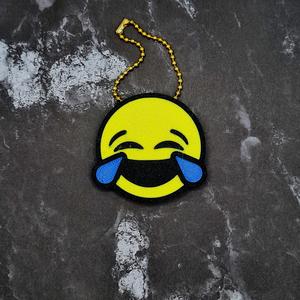 Cry Laugh Face Keychain
