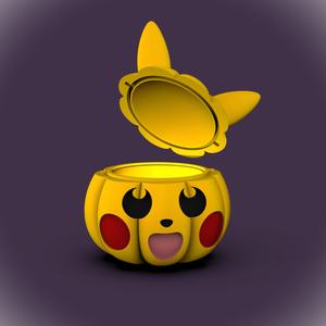 Pika Pumpkin Bowl/Lid (+Bambu 3mf Files)
