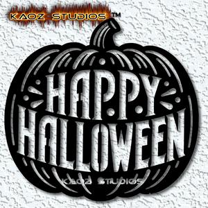 happy halloween pumpkin.stl