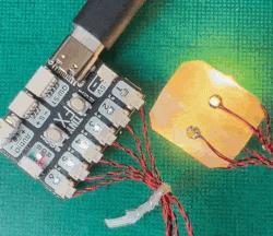 Lighthouse lantern for LED dots