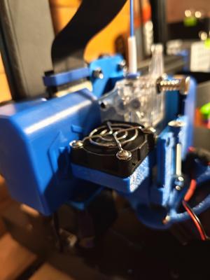 adaptador para bmg con extrusor v6  artillery genius pro