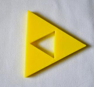 Zelda Triforce Fridge Magnet