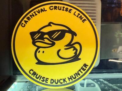 CARNIVAL CRUISE LINE CRUISE DUCK HUNTER COASTER 