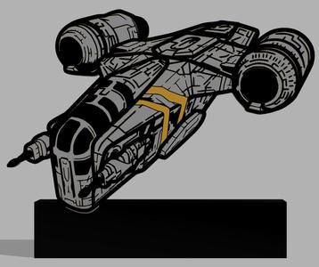 Razor Crest stand
