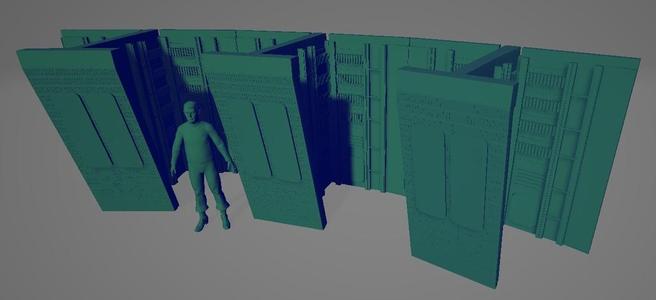 Star Trek wall Collection 24- Computer Core