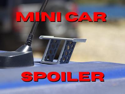 Mini Car Spoiler - Print in Place