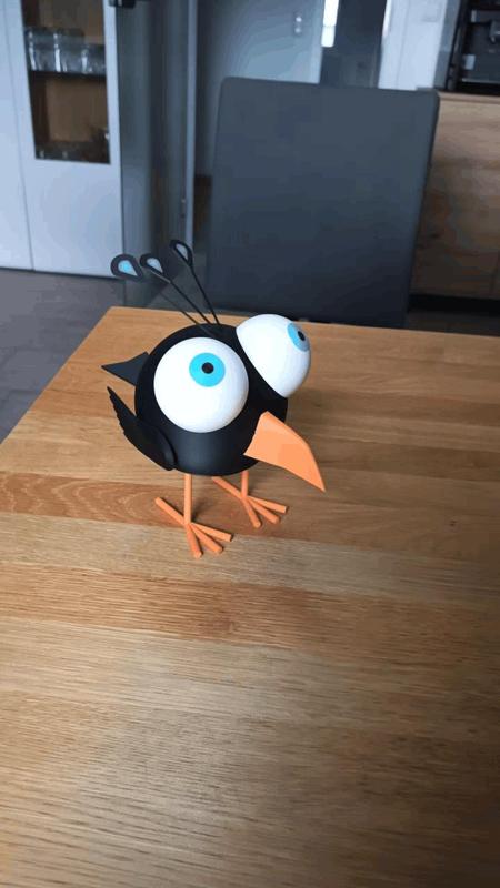 Funny Wobbling Bird Steeve