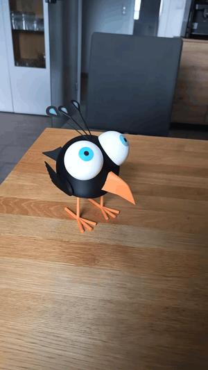 Funny Wobbling Bird Steeve