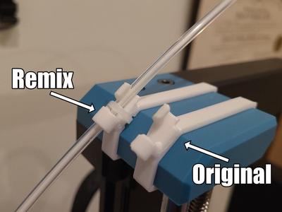 Sovol SV06/Plus PFTE tube clamp and twister guide for reverse Bowden (Remix)