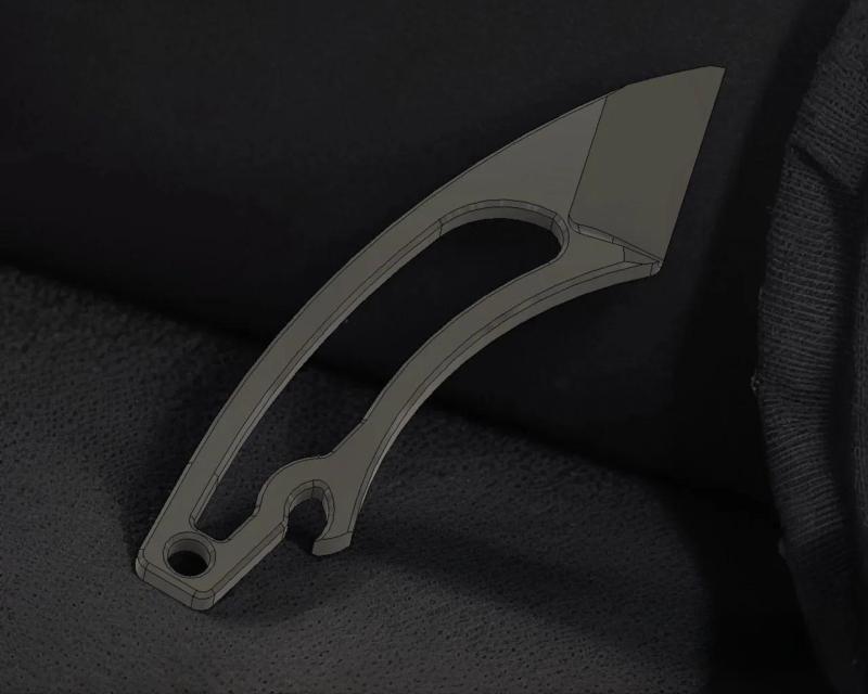 Simple Keychain Knife