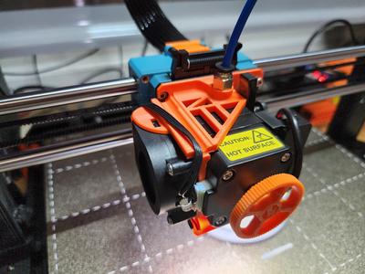 SV06 Plus Extruder Backpack - PC4-M10 & 4020 Fan Mod