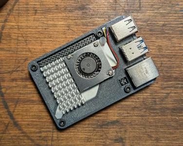 Slim Case for Raspberry Pi 5 with Active Cooler