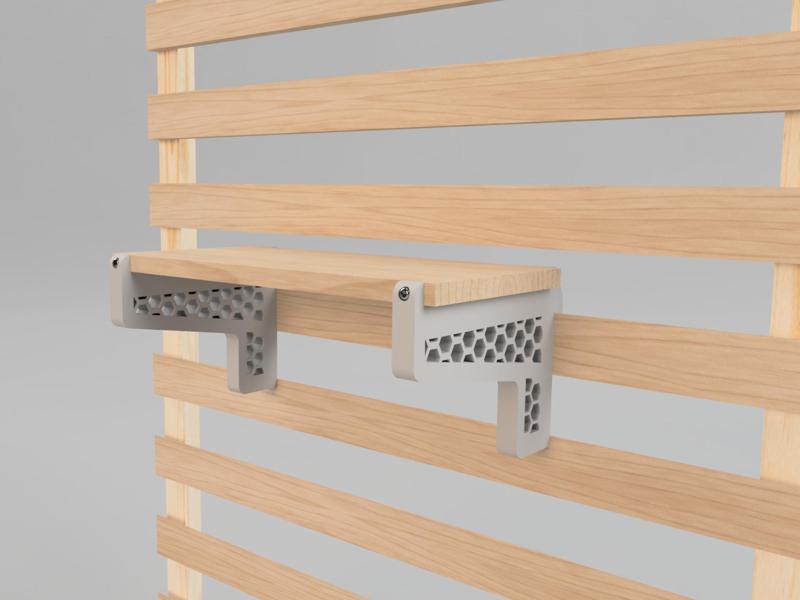 Shelf Bracket for French-Cleat-System
