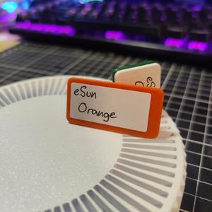 Double Length Filament Swatch