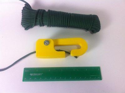 No Tie Paracord Cam Lock with Hook