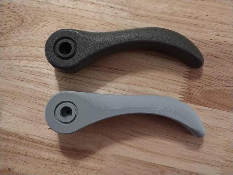 Front Seat Recline Handle L & R w/ Splines Chevrolet S10 / Blazer / Colorado / Trailblazer,  GMC Sonoma / Jimmy / Canyon / Envoy, Oldsmobile Bravada, Isuzu D max / Hombre