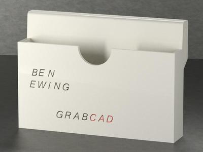 Business card holder with configurator!