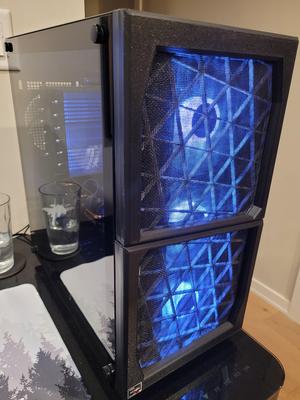Customizable DeepCool CC360 PC case high flow mesh front panel