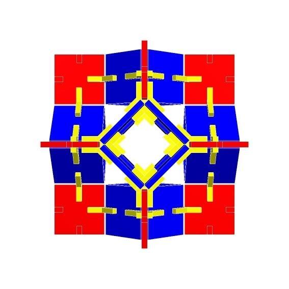 60 Part HOLDEN CUBOCTAHEDRAL NOLID 1