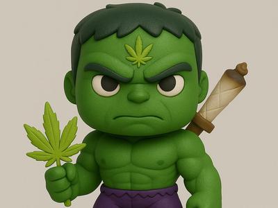 Hash Hulk: The Green Giant of Chill