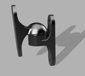 Surround speaker wall bracket