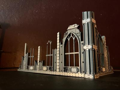 Wargame Terrain Urban Ruin 1
