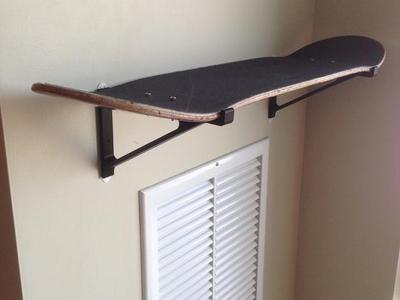 Skateboard Deck Shelf