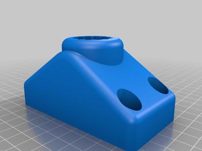 Base mount for scotty rod holders