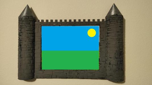 8"x10" Castle Photo Frame
