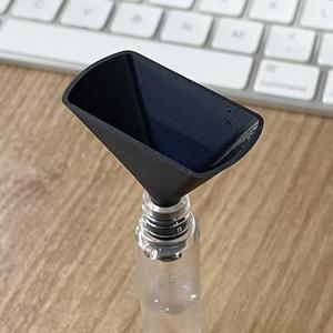 Flat Funnel with Air Vent for Small Bottles